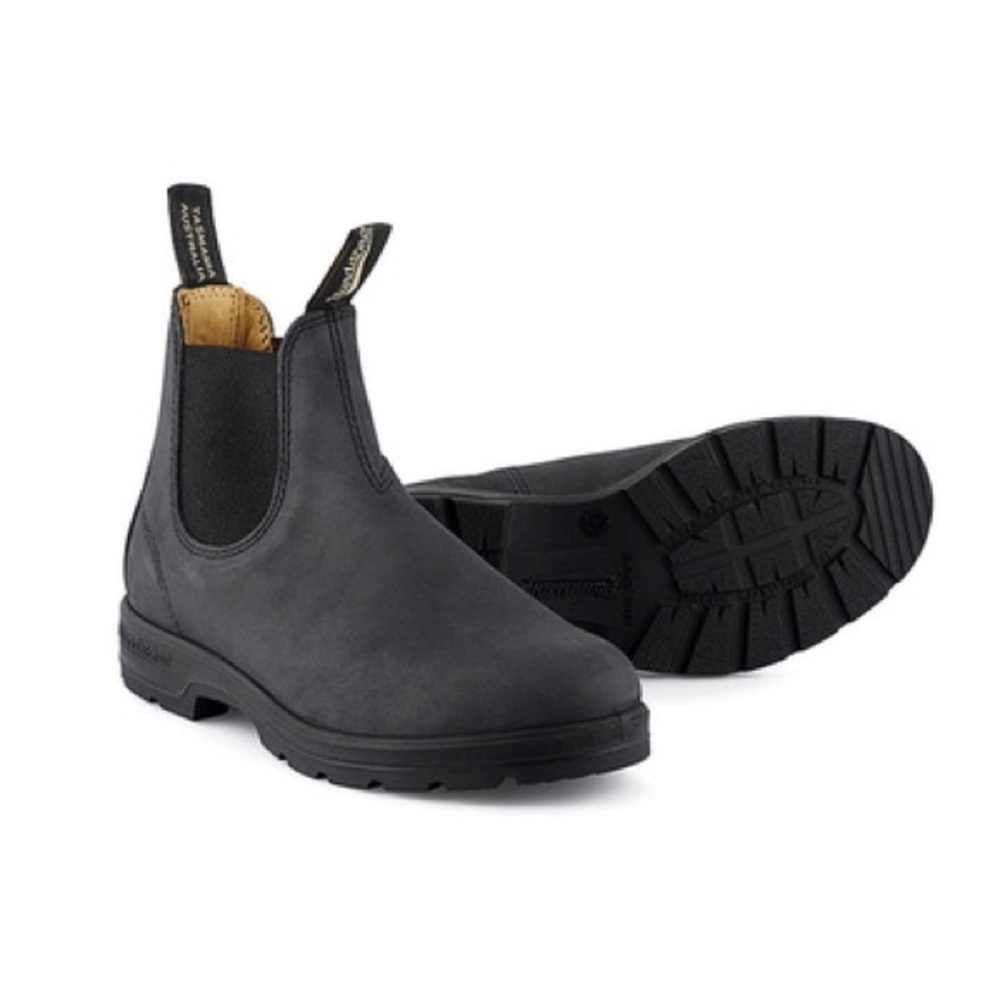 Black Blundstones Classic Rustic Black 587